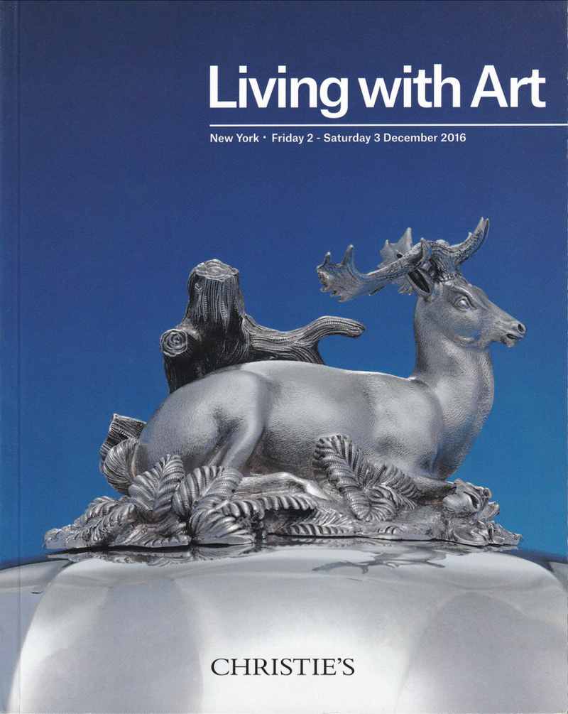 Каталог аукциона Christie’s, Нью-Йорк, Жизнь с искусством от 2-3 декабря 2016 года