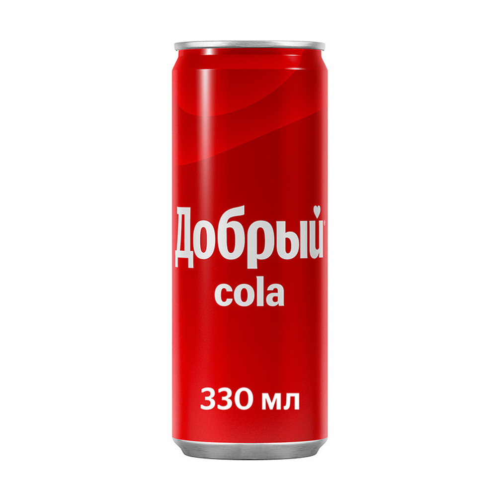Добрый кола жб 330мл