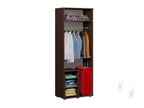 Шкаф 2-х ств МС Белла (венге/дуб беленый)