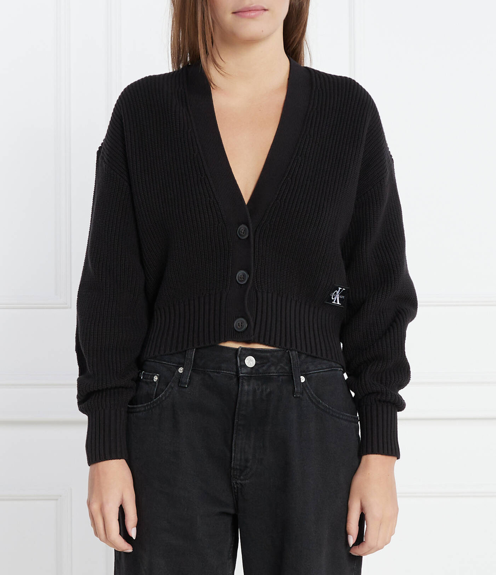 Кардиган CALVIN KLEIN JEANS - черный(J20J221973)