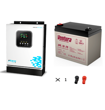 Комплект ИБП Stark Country 2000 INV MAX + АКБ Ventura GPL 12-75 х 1 шт.