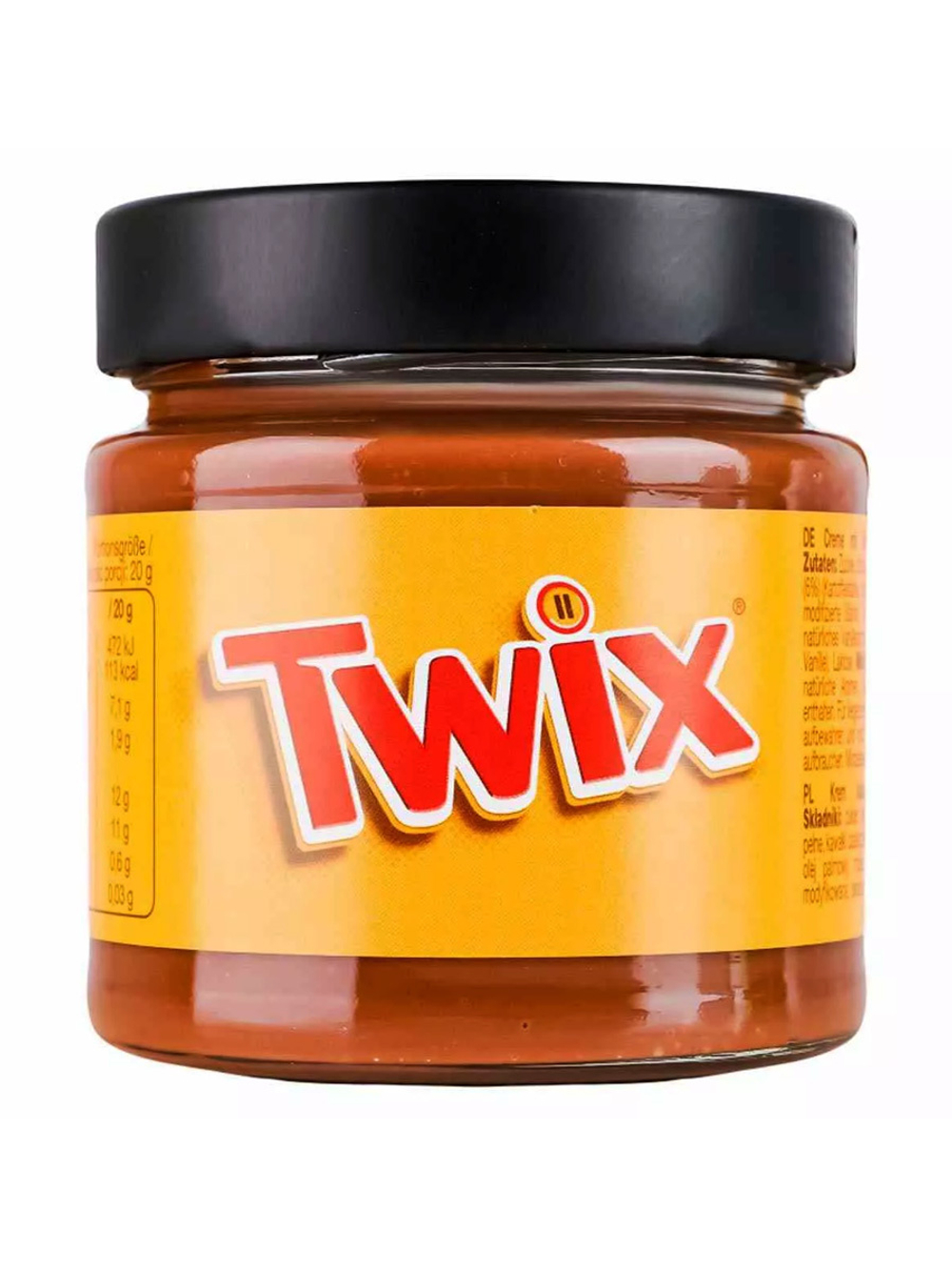 Шоколадная паста TWIX С КУСОЧКАМИ ПЕЧЕНЬЯ, 200 Г