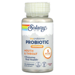 Solaray, Mycrobiome Probiotic, Mouth and Throat, со вкусом ягод, 5 млрд, 30 леденцов