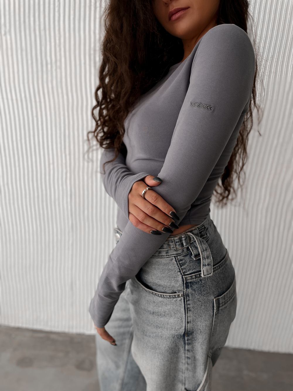 Боди LOUNGE с рукавами