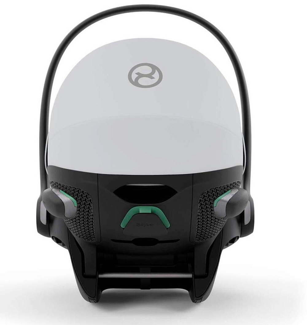 Коляска Cybex Balios S Lux TPE complete Cloud G Fog Grey 3 в 1 Chocolate Brown с дождевиками