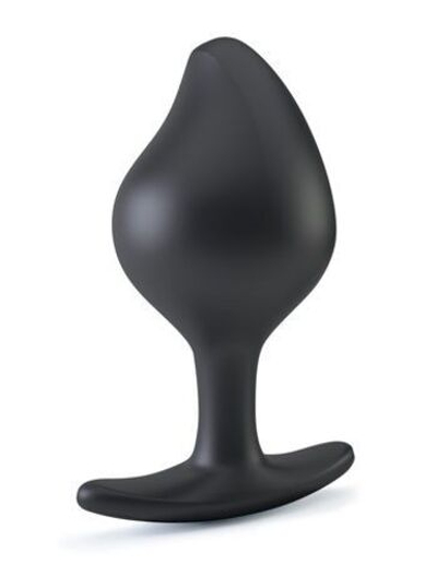 Анальная пробка Rocking Force L для электростимуляции - 10,5 см. (Цвет: черный)