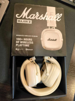 Marshall Major V — беспроводные наушники Bluetooth 5.2, до 30 часов, оригинал