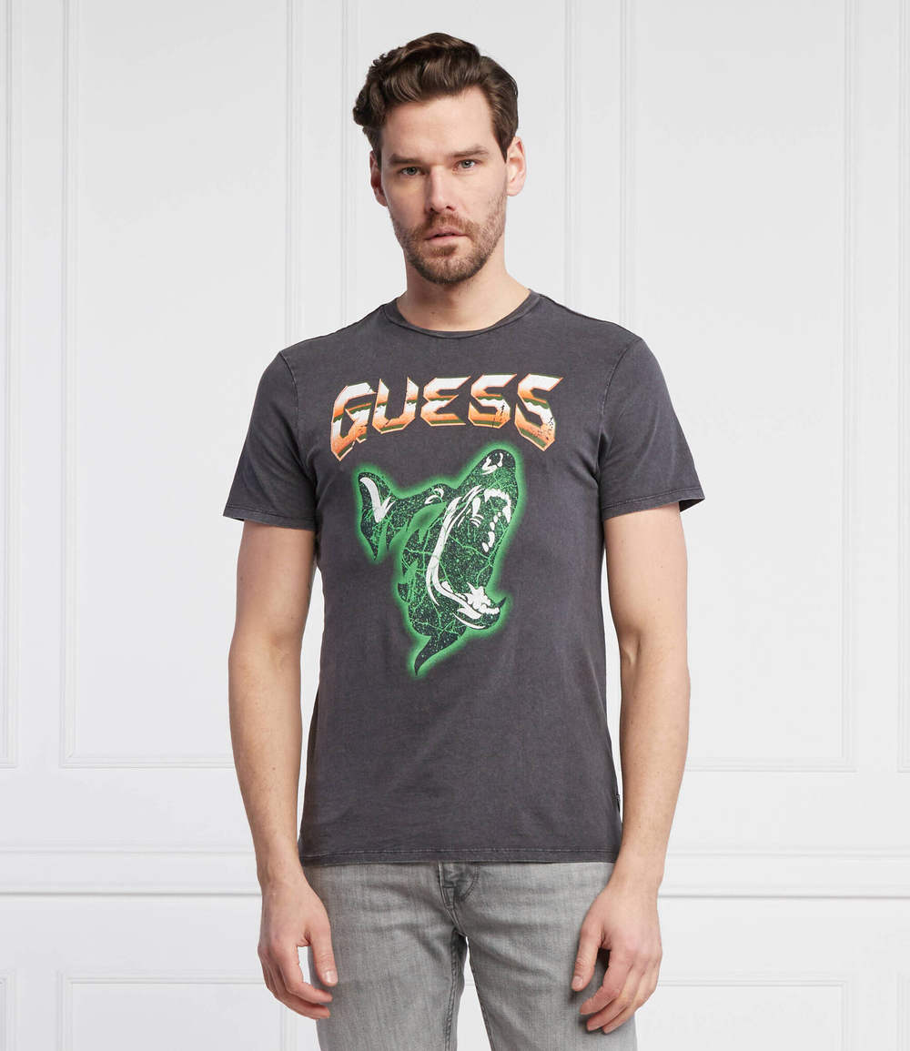 футболка GUESS - графитовый (MBRI25 KARCB)