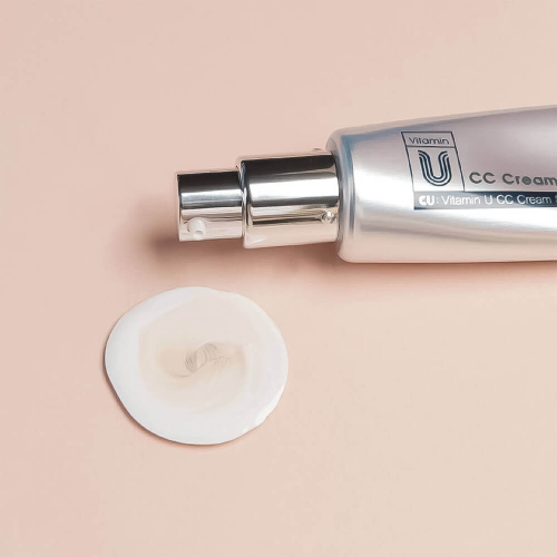 CUSKIN Vitamin U CC Cream SPF40 PA +++ увлажняющий CC-крем с витамином U для сияния кожи
