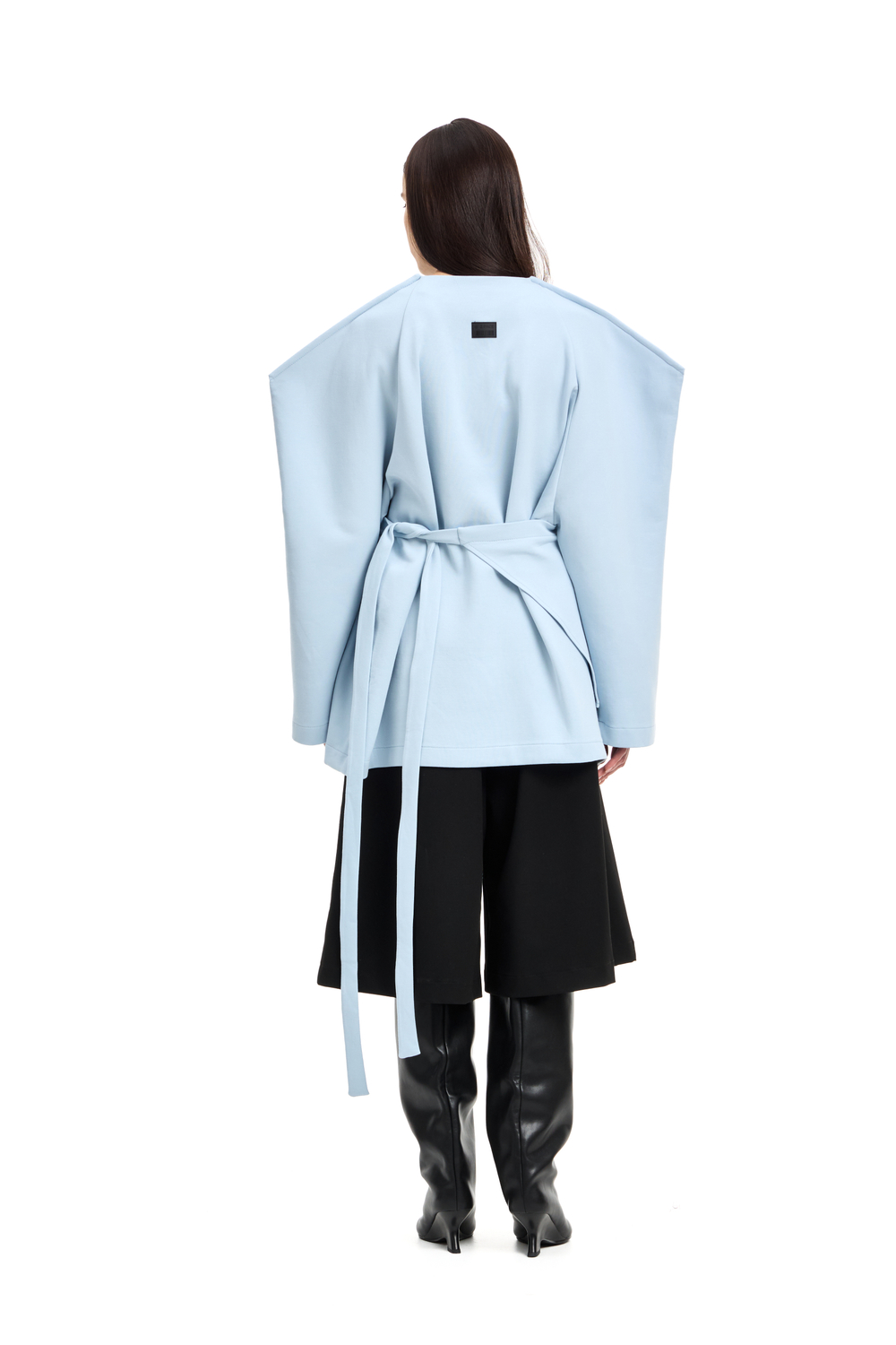 Свитшот с баской BAD GIRL Blue