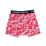 A Bathing Ape Bathing Ape Boxer Briefs Boxer Шорты Letter розовый