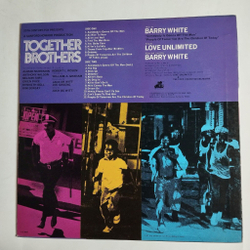 Винтажная виниловая пластинка LP Barry White, Love Unlimited, The Love Unlimited Orchestra Together Brothers (Japan 1974) (No Obi)