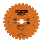 Диск пильный по стали 160x20x2,0/1,6 0° FWF Z=30 CMT 226.030.06H