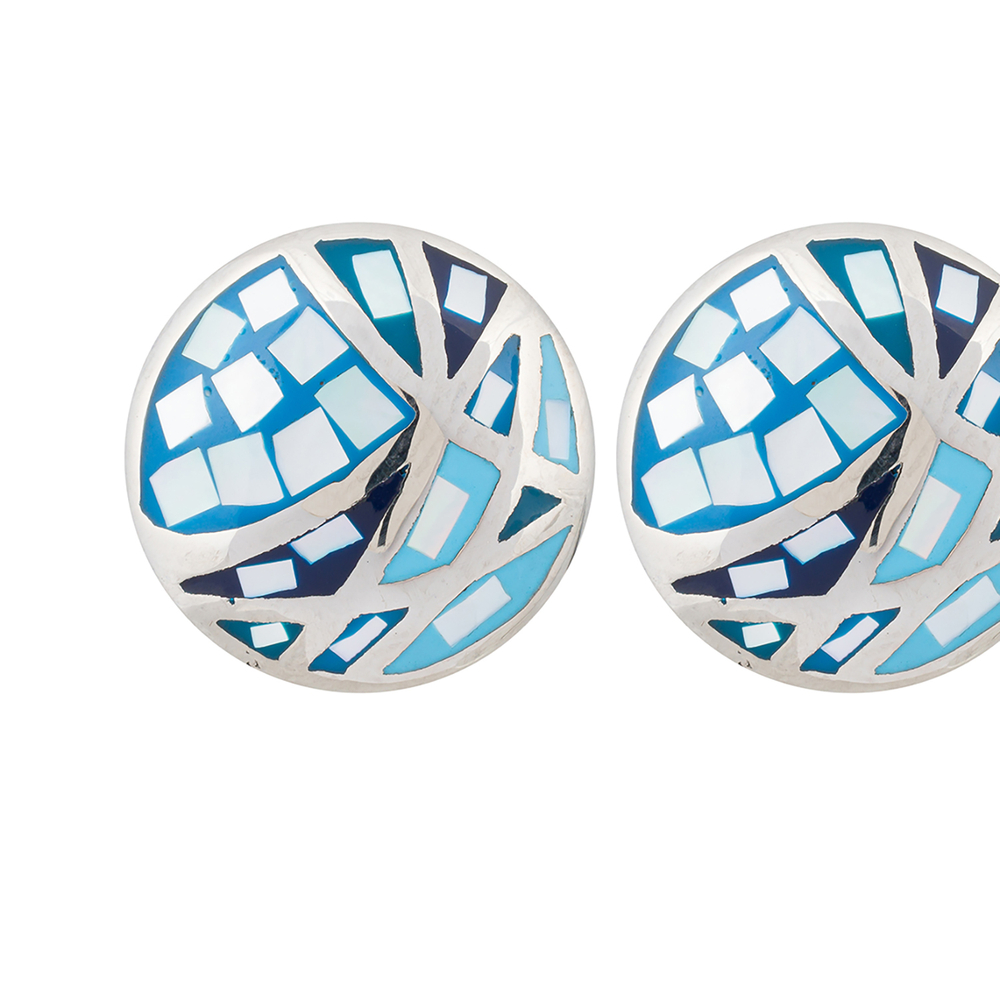 Серьги Fiore Luna AE01156-7 BL/S