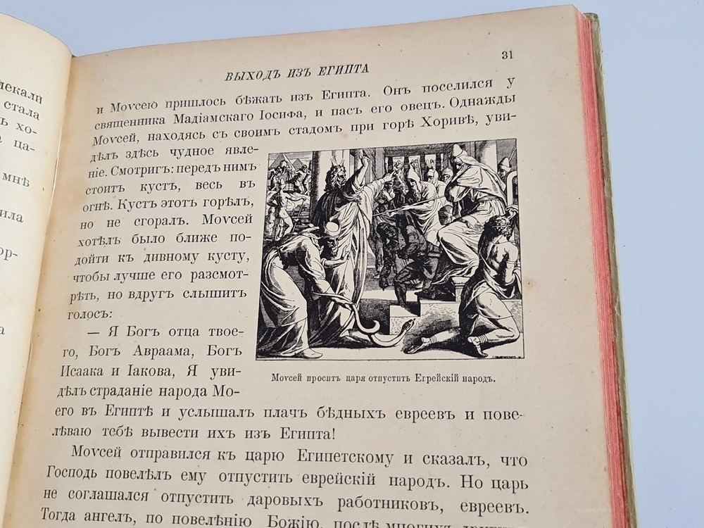 "Моя первая Священная История в рассказах для детей". Свящ. П.Н. Воздвиженский. 1899г.