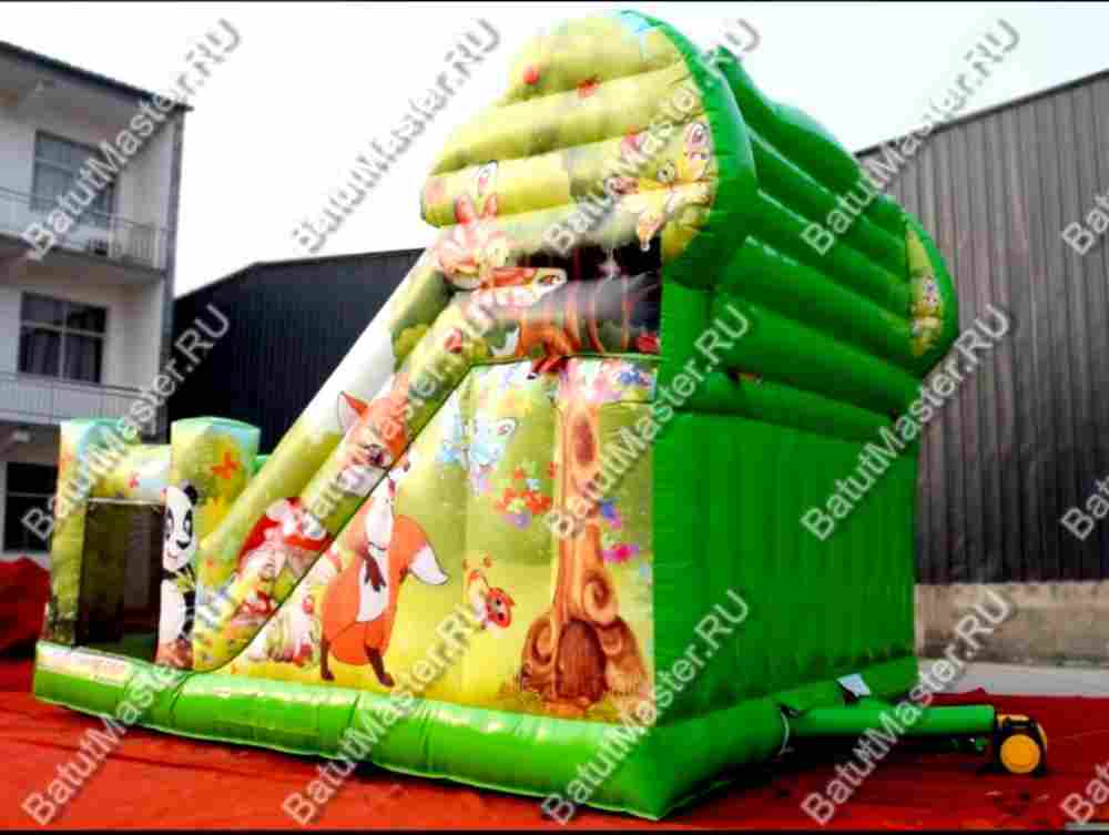 Коммерческий надувной батут "Сафари"
