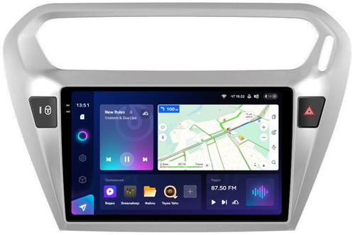 Магнитола для Peugeot 301, Citroen C-Elysee - Teyes CC3-2K QLed Android 10, Быстрая, SIM-слот, CarPlay
