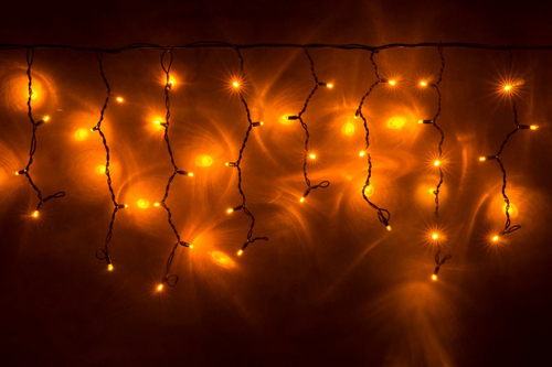 LED-RPLR-160-4.8M-240V-Y/BL-F(Y)  W/O Flash на черном проводе (без силового шнура)