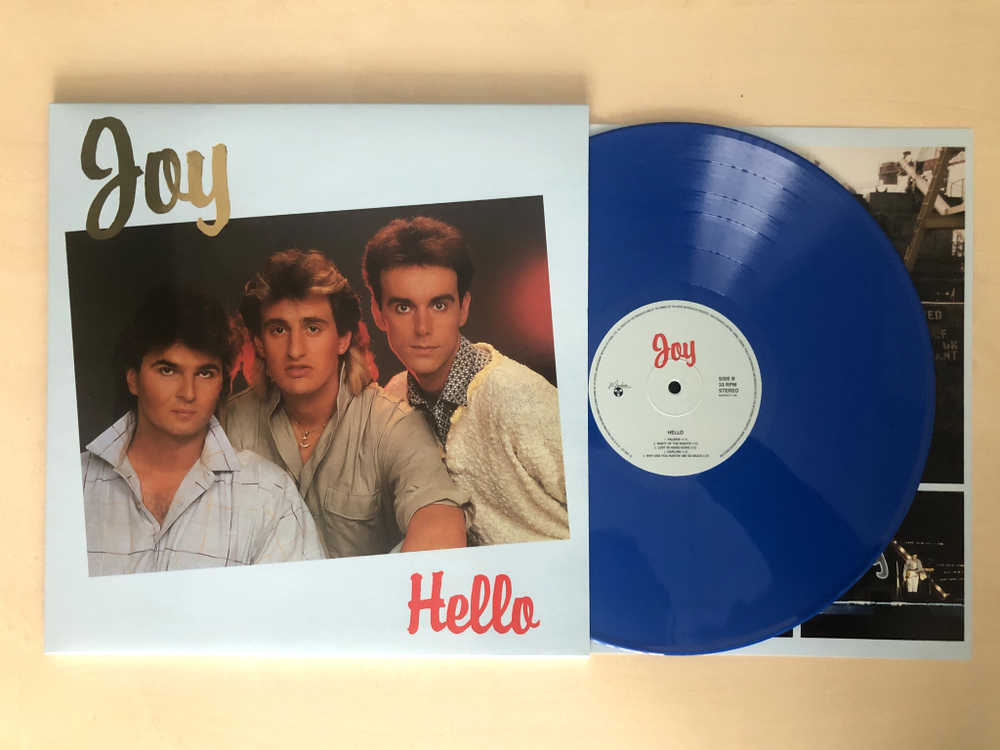 LP: Joy — «Hello» (1986/2021) [Blue Vinyl]