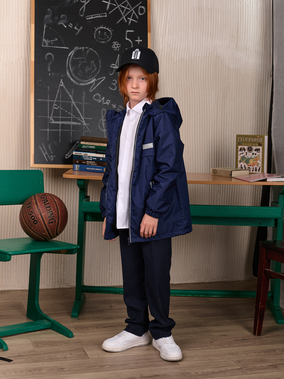 Ветровка детская  SCHOOL синий
