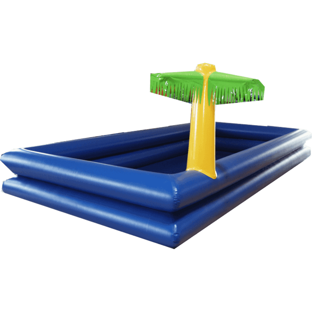 Прямоугольный надувной бассейн "Отдых у пальмы" 8*5*3 м