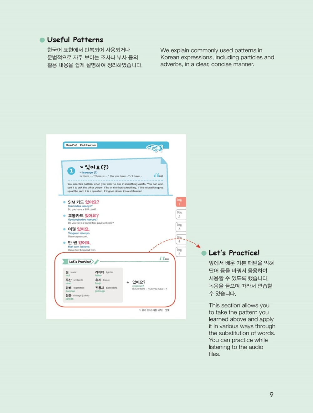 Korean for K-Pop Travelers with MP3 CD