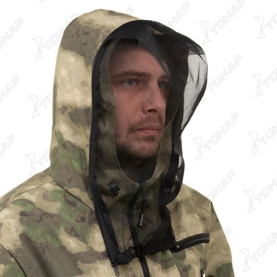 Костюм летний противомоскитный Тайфун, цв. мох р.56-58/182-188 (T-KS-T-M1124-4XL-2) Helios