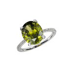 Кольцо перстень Embrasse Peridot