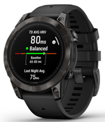 Смарт-часы Garmin Epix Pro Gen 2 Sapphire DLC Titanium/Black 47mm (010-02803-11)