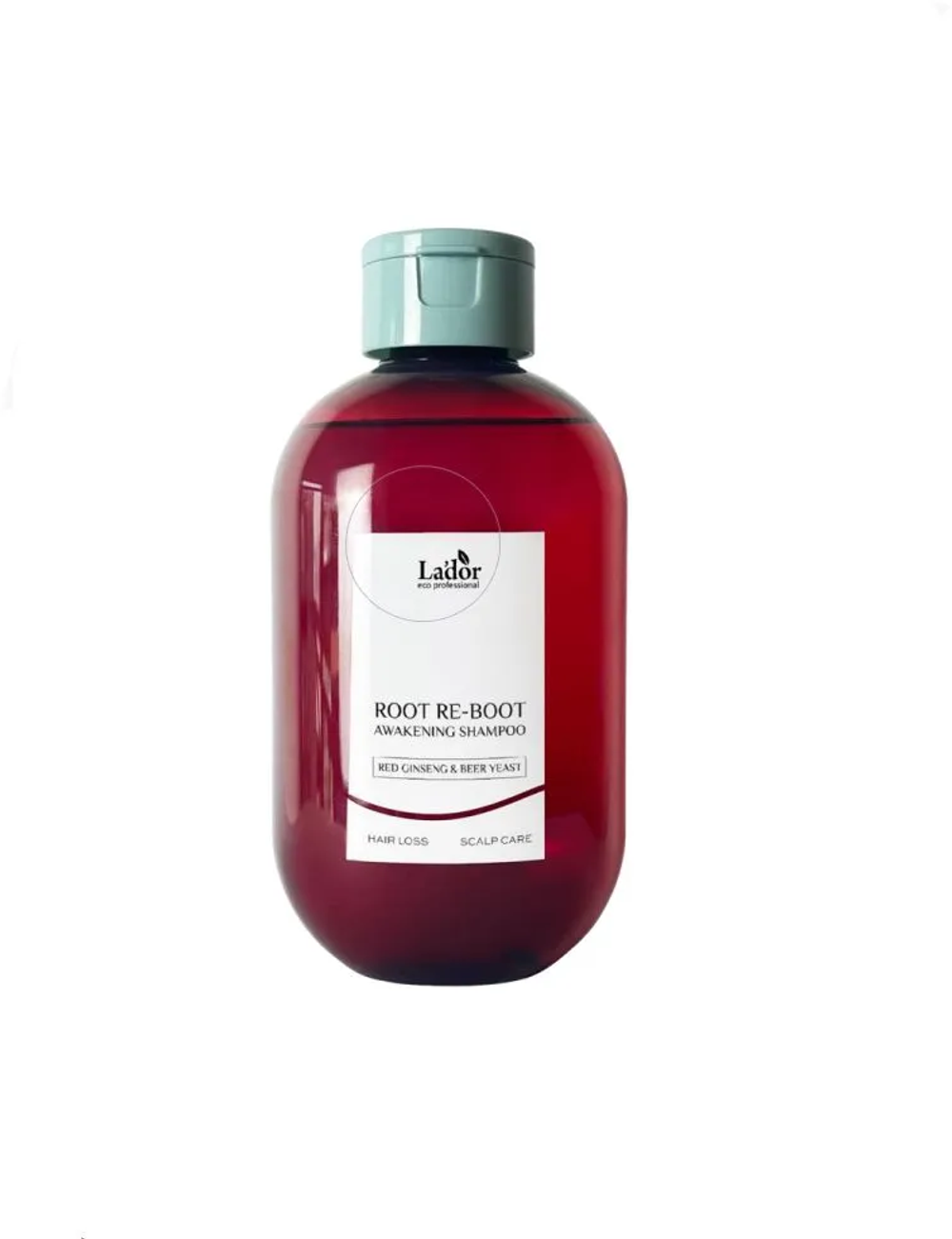 Шампунь Lador Шампунь с женьшенем для роста волос / Root Re-Boot Awakening Shampoo Red Ginseng & Beer Yeast, 300 мл