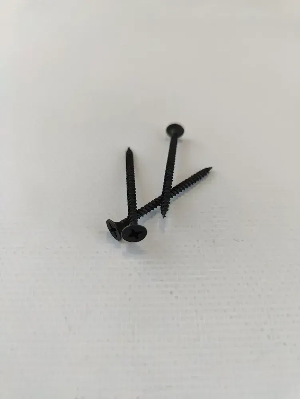 Саморезы по металлу черные 3,5мм х 51мм, 200шт