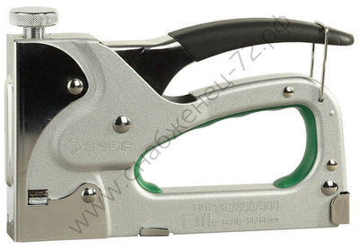 ЗУБР Про-140 тип 140 (G/11/57) 20GA (6 - 16 мм)/300/500, стальной рессорный степлер (4-31573)