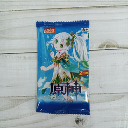 Коллекционные карточки "Геншин Импакт / Genshin Impact - Нахида (синие)"