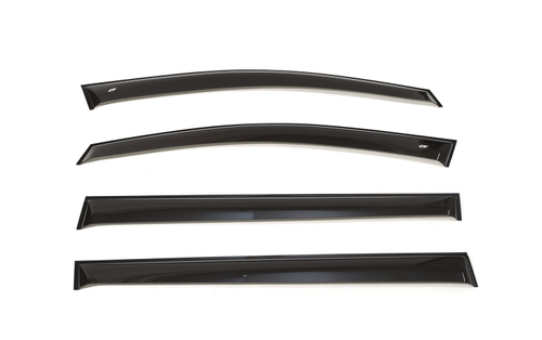 Дефлекторы боковых окон Cobra Tuning на Peugeot 2008 5 дв. 2013 арт.P11813