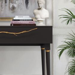 Консоль Арт Колор matte Классик Голд Терпкий коричневый матовый