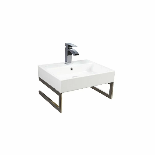 Раковина с кронштейнами Creavit Next 50 NX242-H.00000 белая