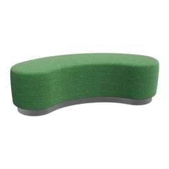 Вермонт Пуфик PV-7 Velvet Lux 77/Серебро 1500*620*425