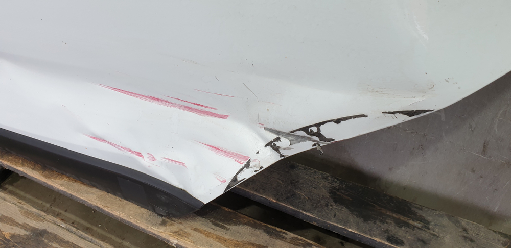 Дверь задняя левая Kia Rio 4 X-Line 17-нв Б/У Оригинал 77003H0500