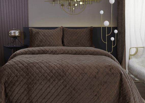 Натаниэль (шоколад) Покрывало 240х260