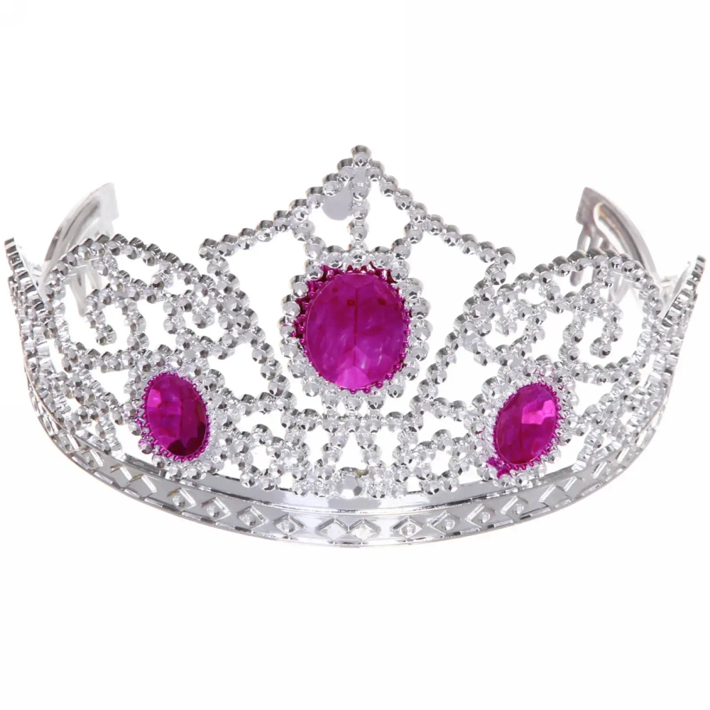 Корона карнавальная «Драгоценные камни», цвета в ассортименте