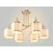 Потолочная люстра Crystal Lux Sergio PL6 Gold