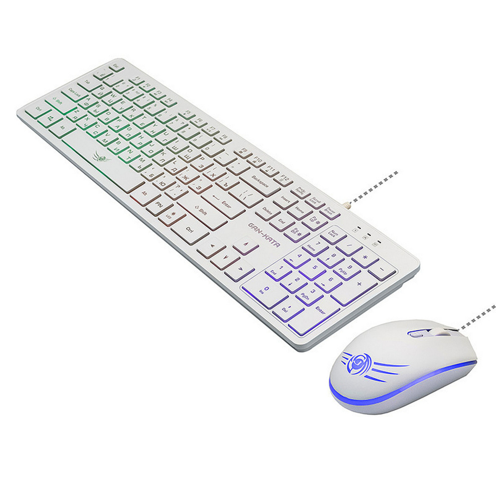 Игровой набор Dialog KMGK-1707U клавиатура+мышь