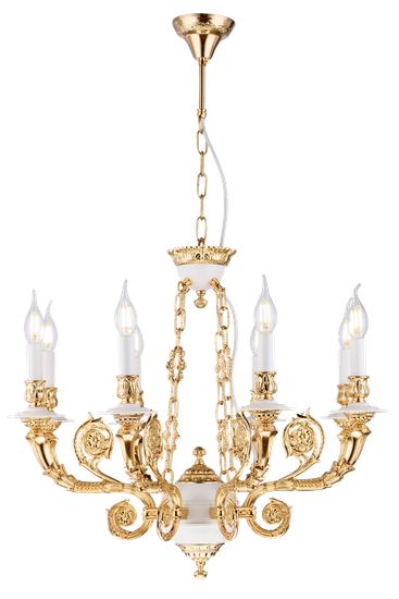 7024/8 FG+WT (1) Люстра Veneto Luce