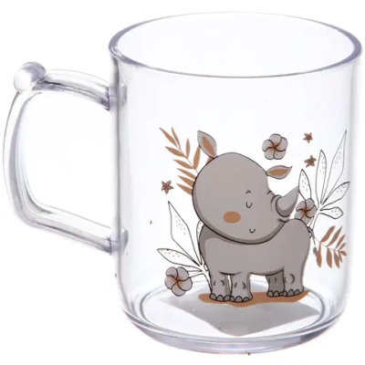 Кружка пластиковая 300мл «Милашка», микс цветов