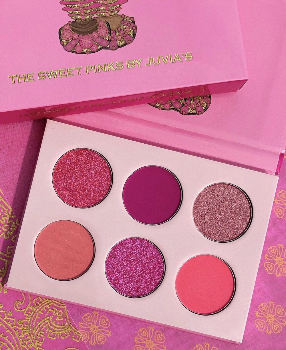 Juvia's Place The Sweet Pinks Eyeshadow Palette