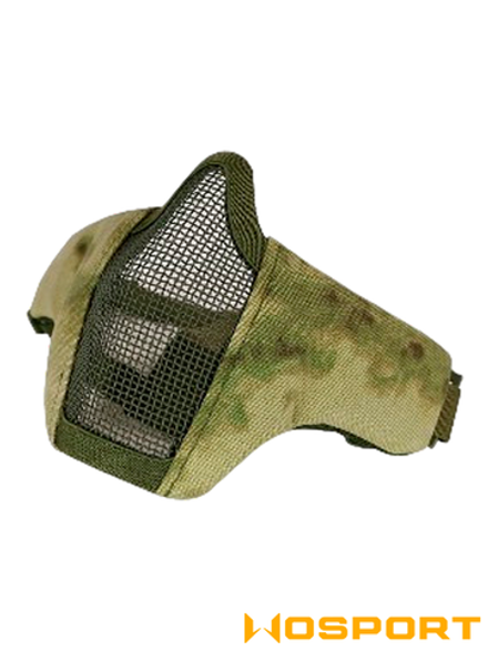 Сетчатая маска WoSport Steel Mesh Mask (Мох)