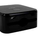 Диспенсер для полотенец LAIMA PROFESSIONAL PREMIUM BLACK (Система H3), V-сложения, черный, ABS-пластик, 609523