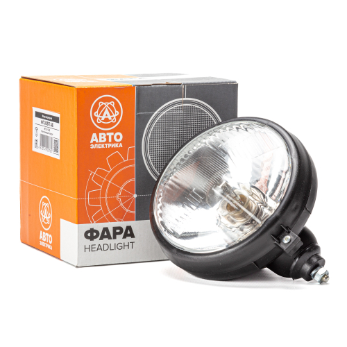 Фара передняя тракторная, пластиковый корпус, 12 В
