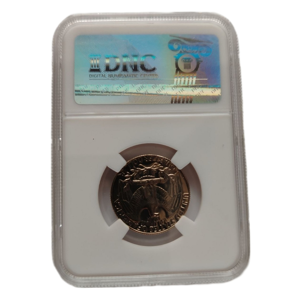 Монета США 25 центов 1973 год "Washington Quarter"