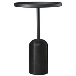 Столик кофейный Lars, Ø40 см, черный